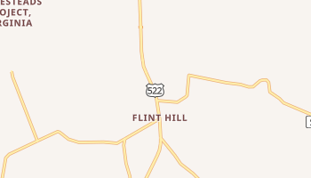 Flint Hill, Virginia map
