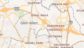 Glen Allen, Virginia map