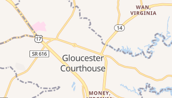 Gloucester, Virginia map