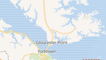 Gloucester Point, Virginia map