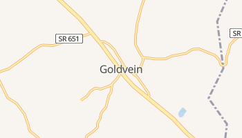Goldvein, Virginia map