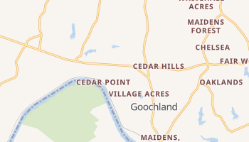 Goochland, Virginia map