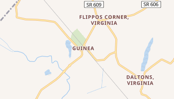 Guinea, Virginia map