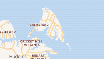 Gwynn, Virginia map