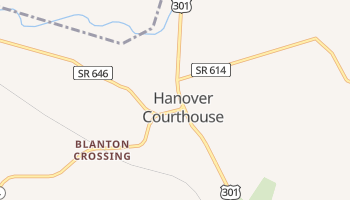 Hanover, Virginia map