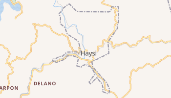 Haysi, Virginia map