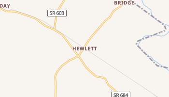Hewlett, Virginia map