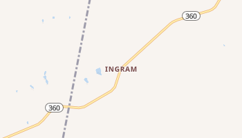 Ingram, Virginia map