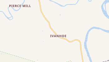 Ivanhoe, Virginia map