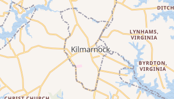 Kilmarnock, Virginia map