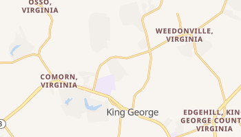 King George, Virginia map