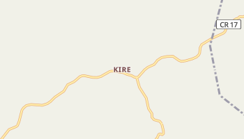 Kire, Virginia map