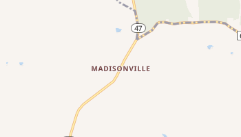 Madisonville, Virginia map