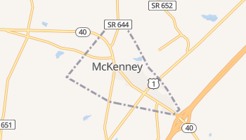 McKenney, Virginia map