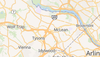 McLean, Virginia map