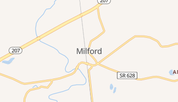 Milford, Virginia map