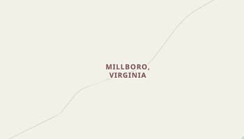 Millboro, Virginia map