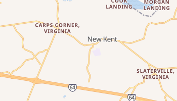 New Kent, Virginia map