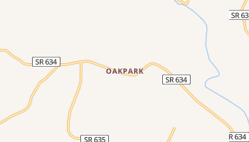 Oakpark, Virginia map