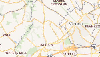 Oakton, Virginia map