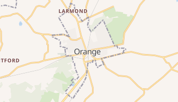 Orange, Virginia map