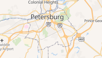 Petersburg, Virginia map