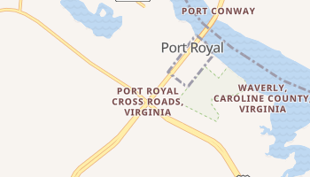 Port Royal, Virginia map