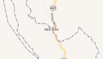 Red Ash, Virginia map