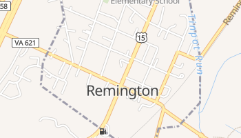 Remington, Virginia map