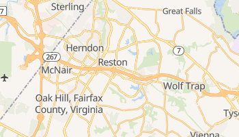 Reston, Virginia map