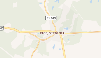 Rice, Virginia map
