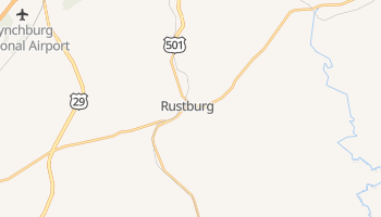 Rustburg, Virginia map