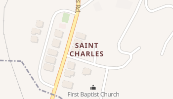 Saint Charles, Virginia map