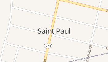 Saint Paul, Virginia map