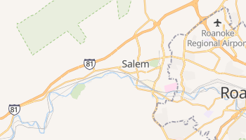 Salem, Virginia map