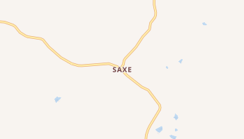 Saxe, Virginia map
