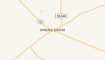 Spring Grove, Virginia map