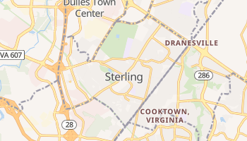 Sterling, Virginia map