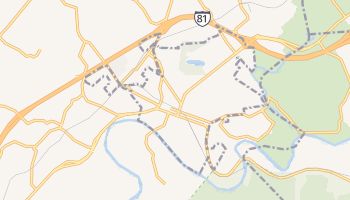 Strasburg, Virginia map