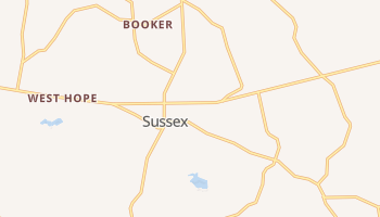 Sussex, Virginia map