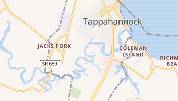 Tappahannock, Virginia map