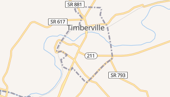 Timberville, Virginia map