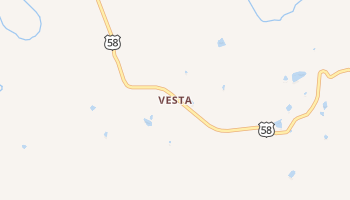 Vesta, Virginia map