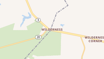 Wilderness, Virginia map