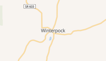 Winterpock, Virginia map