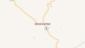 Woolwine, Virginia map