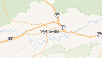 Wytheville, Virginia map