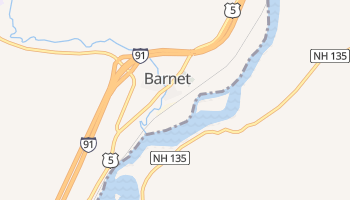 Barnet, Vermont map