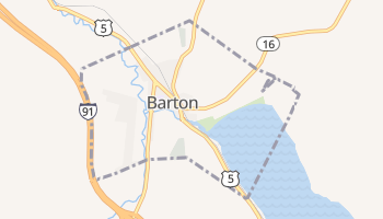 Barton, Vermont map