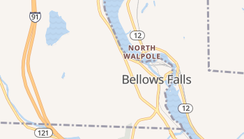 Bellows Falls, Vermont map